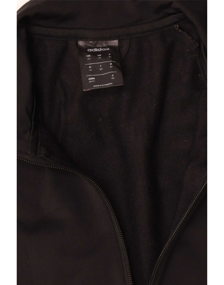 Мужская спортивная куртка Adidas Climalite XS, черный полиэстер