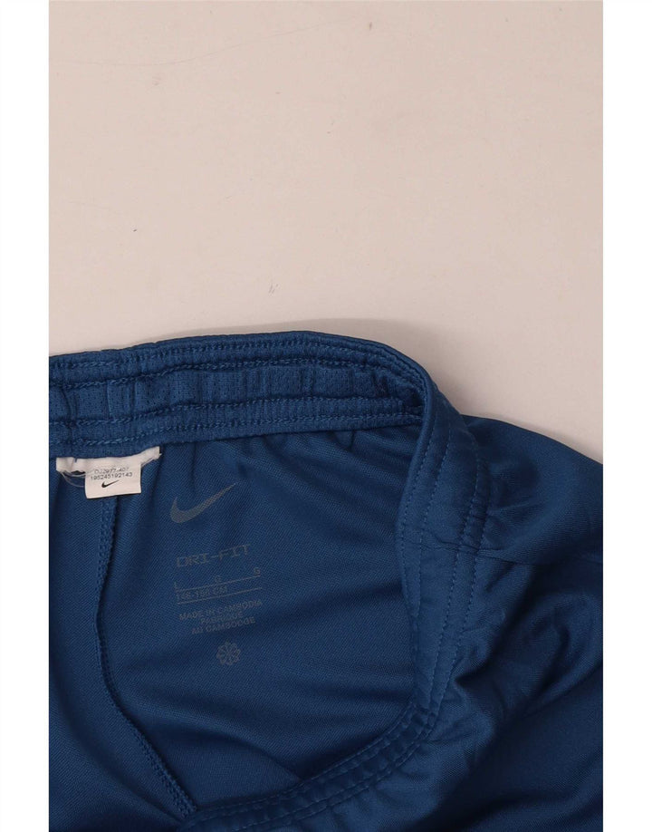 Женские спортивные шорты Nike Dri Fit UK 14, большие синие