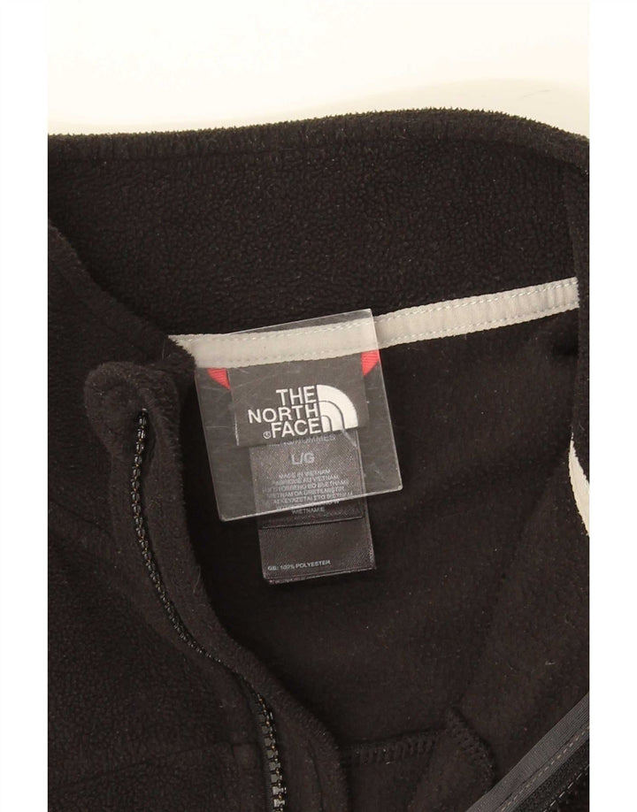 Мужская флисовая куртка The North Face UK 40, большая, черная, полиэстер