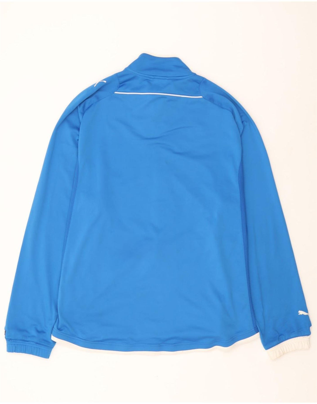 PUMA Mens Tracksuit Top Jacket XL Blue Polyester Vintage Puma and Second-Hand Puma from Messina Hembry 