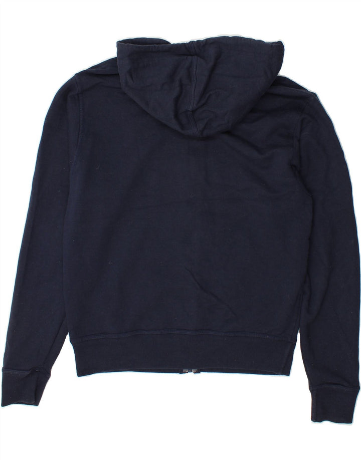 CHAMPION Mens Zip Hoodie Sweater Small Navy Blue Cotton Vintage Champion and Second-Hand Champion from Messina Hembry 
