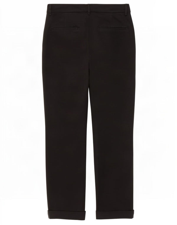Женские прямые костюмные брюки Zara EU 36 XS W26 L27, черные, хлопковые