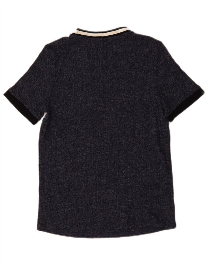 Женская футболка Marks & Spencer Top UK 14 Medium Navy Blue в крапинку