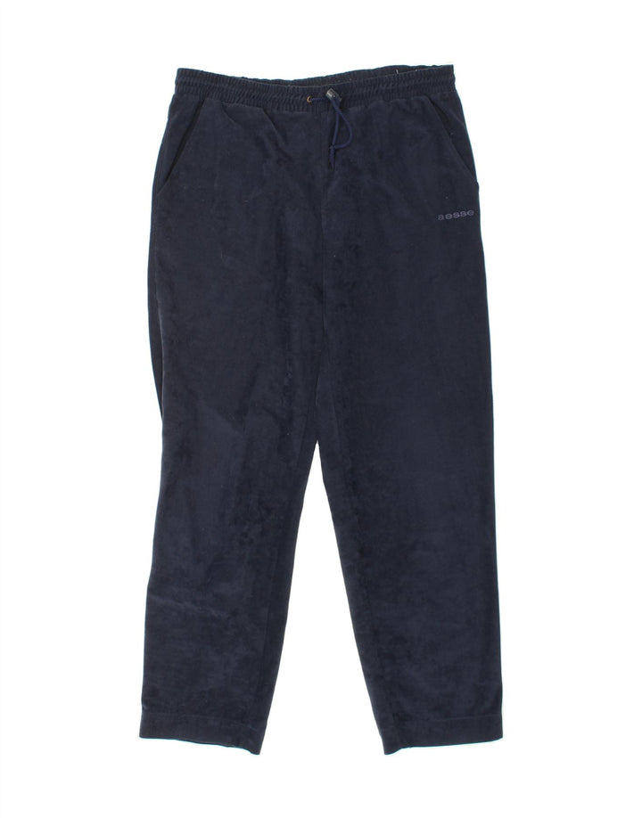 AESSE Mens Tracksuit Trousers Large Navy Blue Vintage Aesse and Second-Hand Aesse from Messina Hembry 