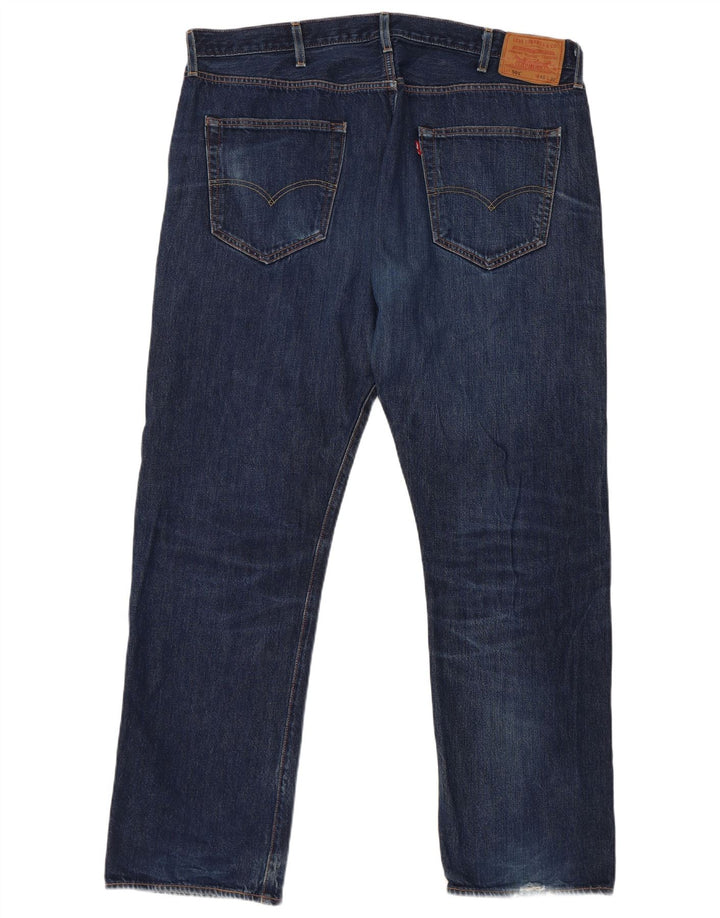 Мужские прямые джинсы Levi's 501 W40 L32 синие, хлопок