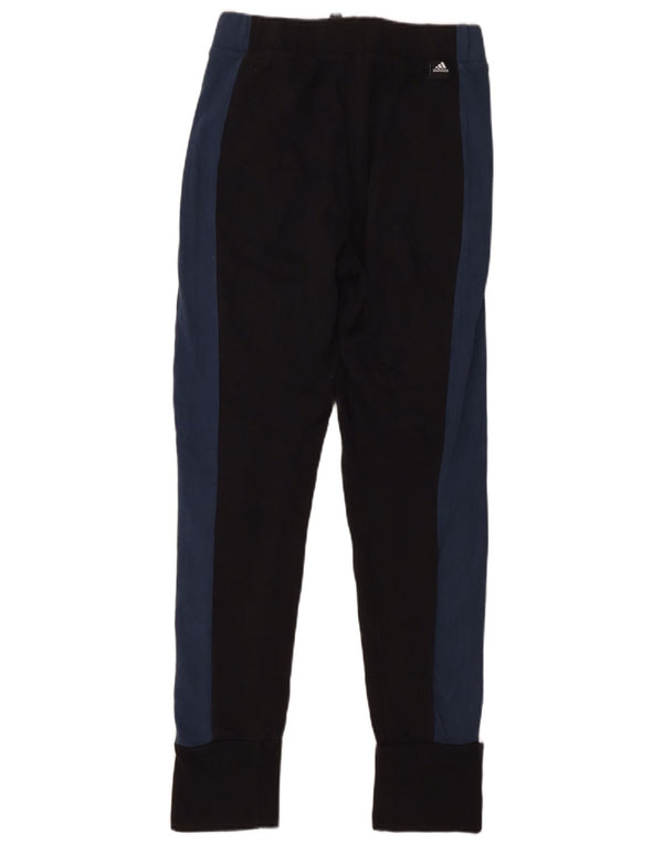 Женские спортивные брюки Adidas Joggers UK 12/14, средние черные цветные блоки
