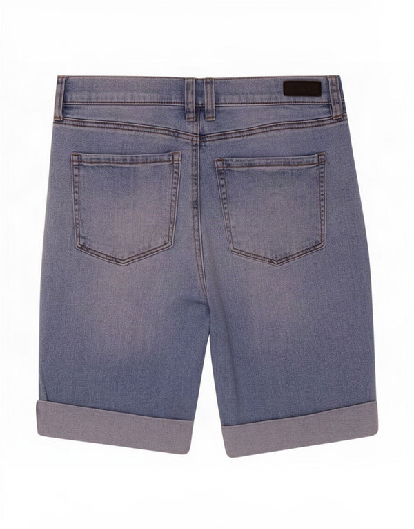Женские джинсовые шорты Dkny US 12, большие размеры W30, синие, хлопок