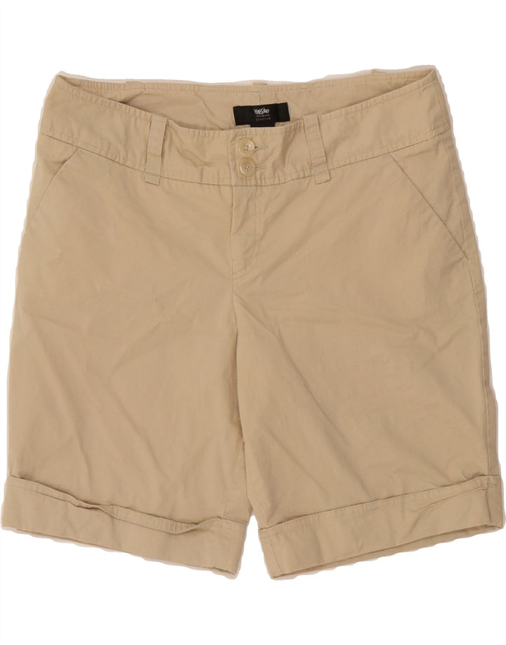 MOSSIMO Womens Chino Shorts US 10 Large W32  Beige Cotton Vintage Mossimo and Second-Hand Mossimo from Messina Hembry 