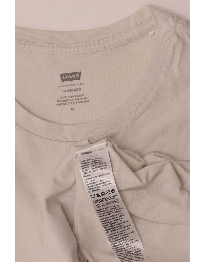 Мужская футболка Levi's Top Medium Бежевый Хлопок
