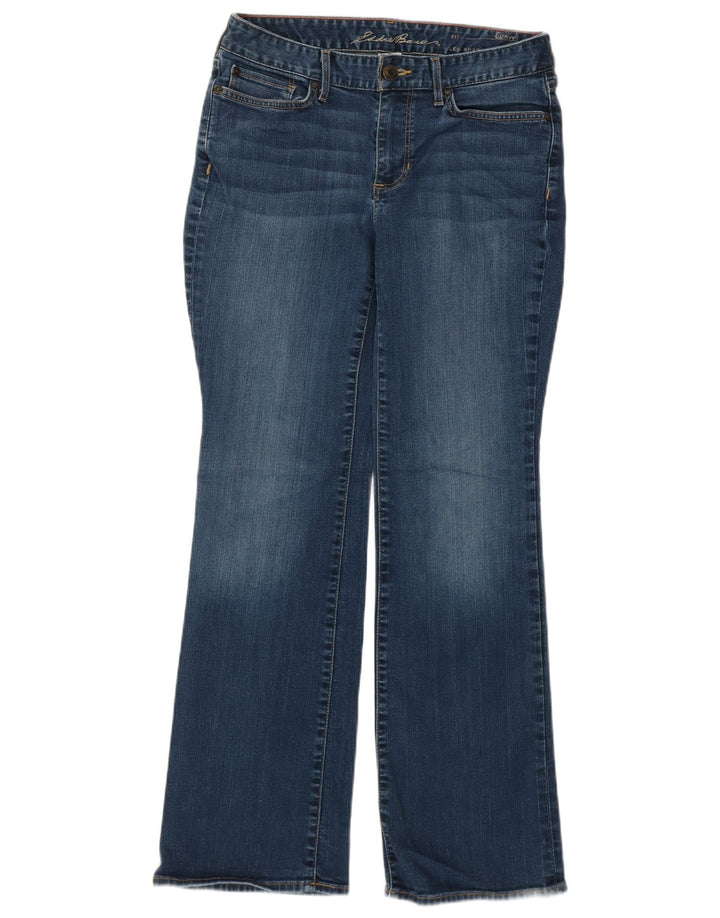 Женские джинсы Eddie Bauer Curvy Bootcut США 6, средние W28 L30, синие, хлопок