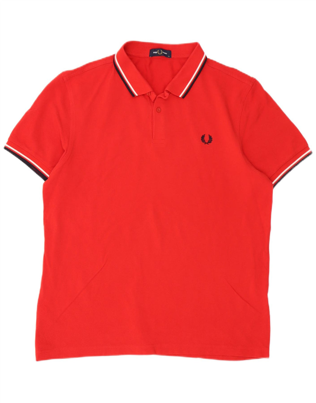 Мужская рубашка-поло Fred Perry XL, красный хлопок