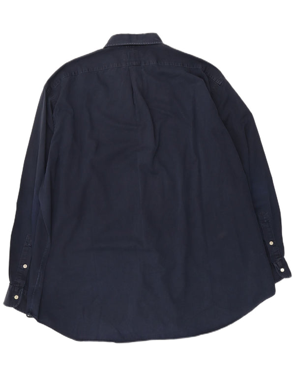 Polo Ralph Lauren Mens Blake Loose Fit Shirt XL Navy Blue Cotton