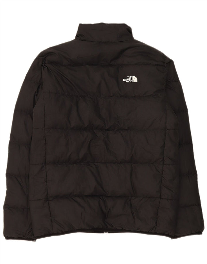 Двусторонняя стеганая куртка The North Face для мальчиков 14–15 лет, XL, черный полиэстер