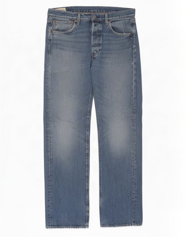 Мужские прямые джинсы Levi's W33 L32 синие, хлопок