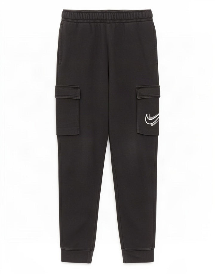 Спортивный костюм-карго для мальчиков Nike, брюки для бега, 10–11 лет, средний черный, хлопок