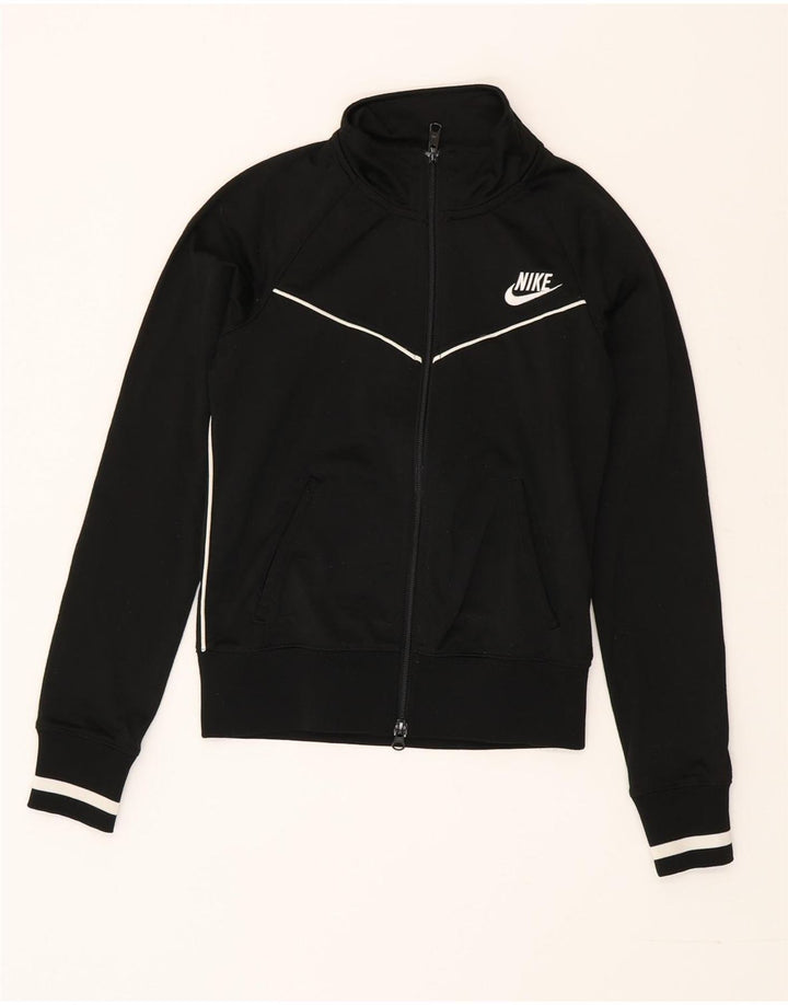 Женский спортивный костюм Nike Top Jacket UK 6/8 XS, полиэстер в черную полоску