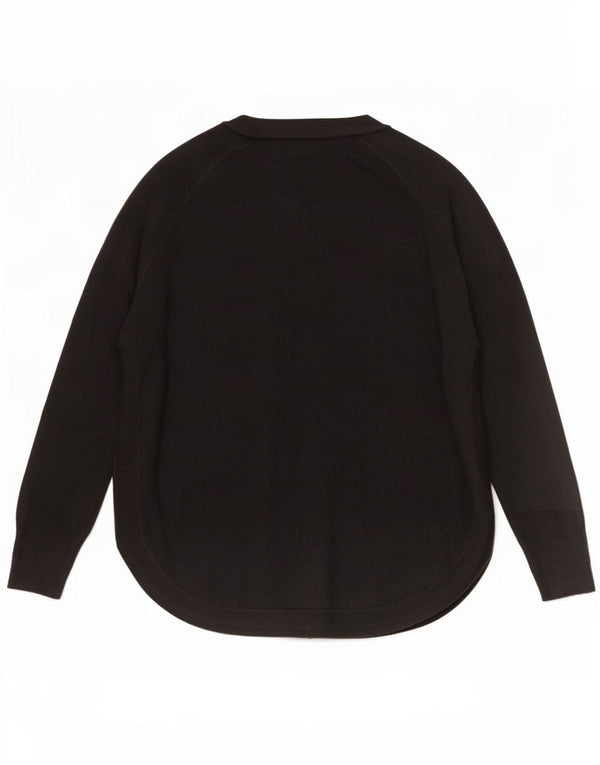 Женский удлиненный кардиган Marks & Spencer UK 14, средний черный