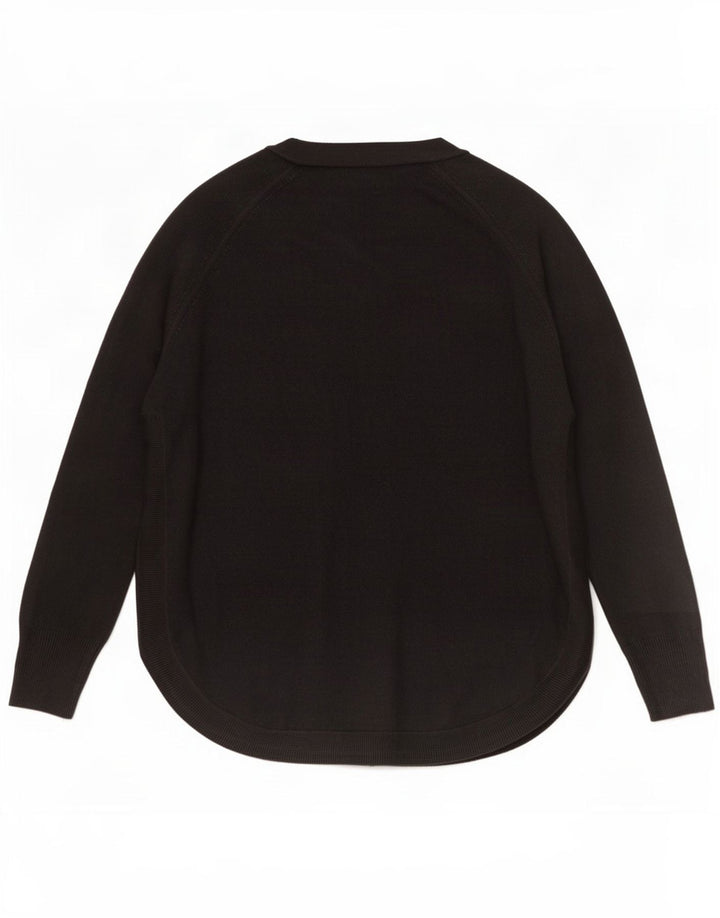 Женский удлиненный кардиган Marks & Spencer UK 14, средний черный