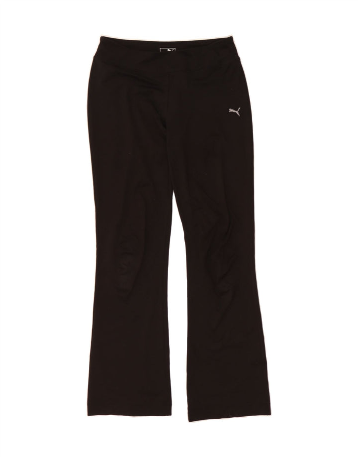 PUMA Womens Tracksuit Trousers UK 12 Medium  Black Vintage Puma and Second-Hand Puma from Messina Hembry 