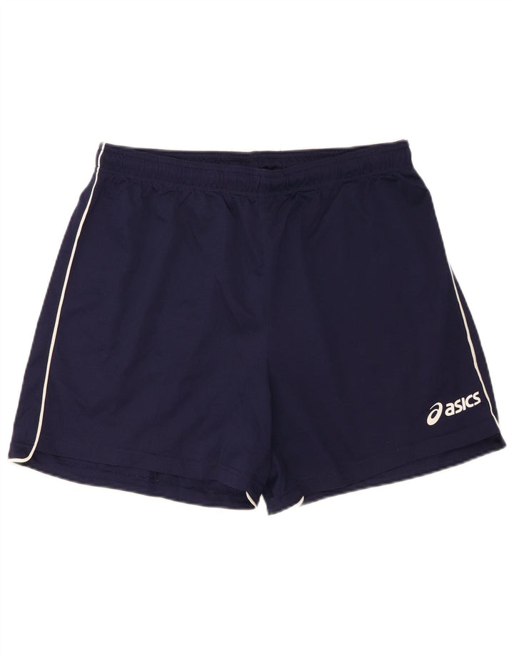 Спортивные шорты Asics для мальчиков 15–16 лет, 2XL, темно-синий, полиэстер