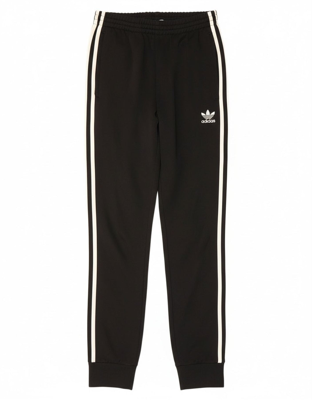 Adidas Мужские спортивные брюки Джоггеры Маленькие черные полиэстер