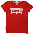 Футболка с рисунком Levi's для мальчиков 11-12 лет, красная