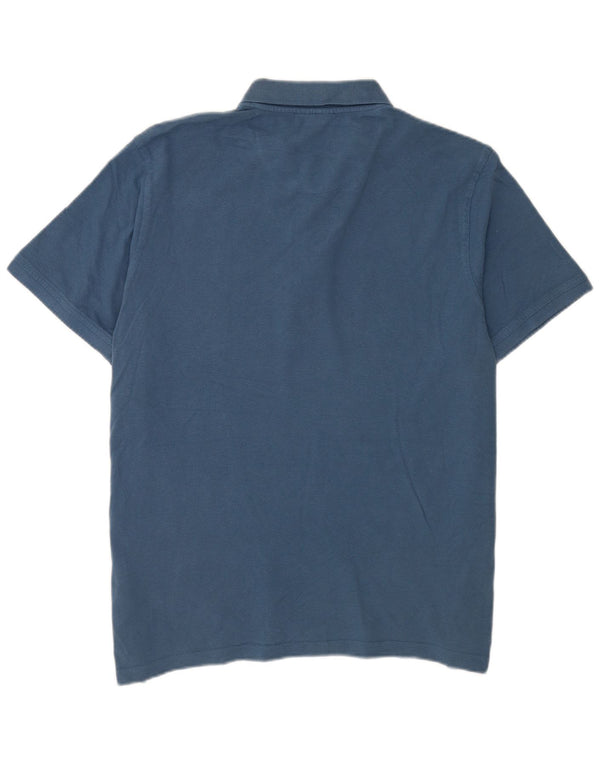 Мужская рубашка-поло с коротким рукавом Pierre Cardin 2XL, синяя, хлопок