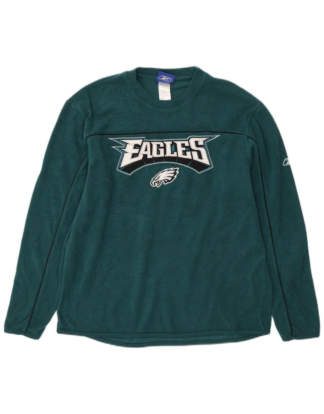 Мужской флисовый джемпер REEBOK Philadelphia Eagles, маленький зеленый