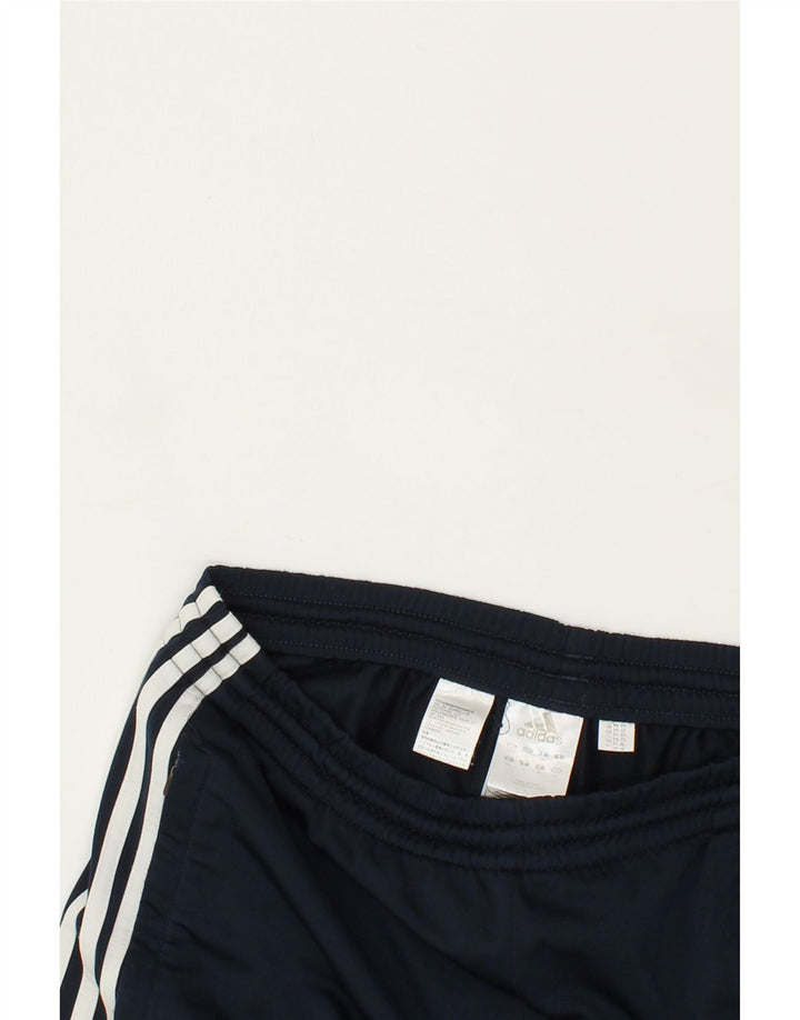 ADIDAS Mens Tracksuit Trousers UK 36/38 Small  Navy Blue Polyester Vintage Adidas and Second-Hand Adidas from Messina Hembry 
