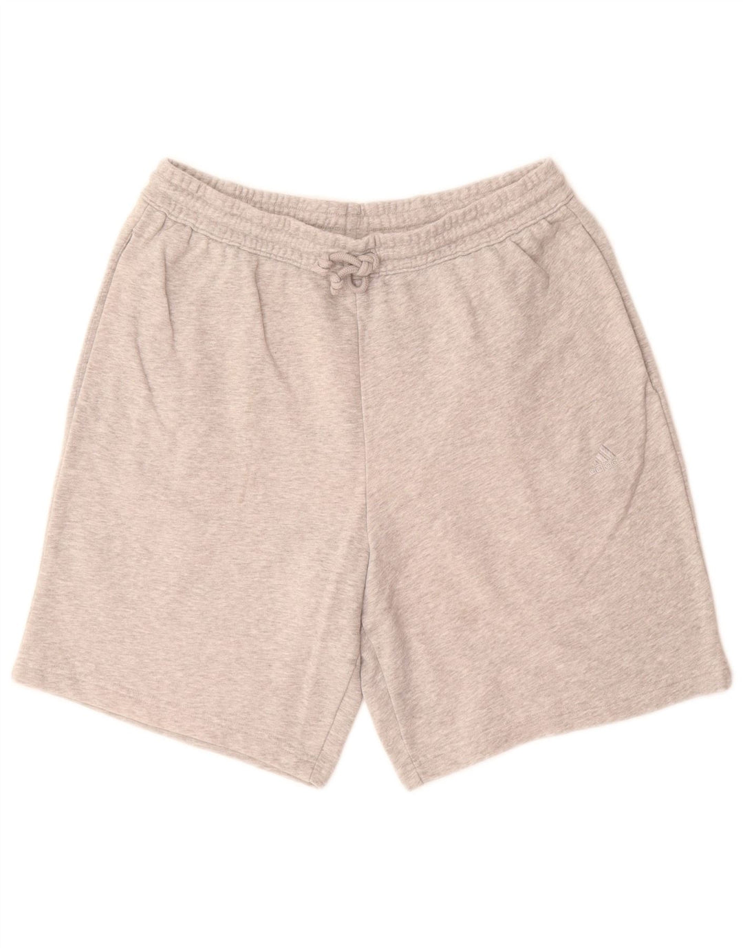 Мужские спортивные шорты ADIDAS среднего серого цвета