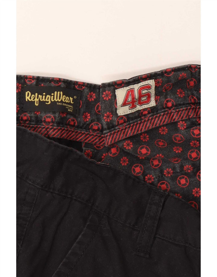 Refrigiwear Мужские шорты-карго IT 46 Small W29 Черные