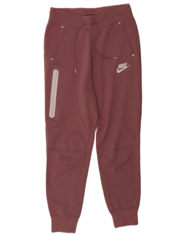 Женские укороченные спортивные брюки Nike Joggers UK 10, маленькие розовые цветные блоки