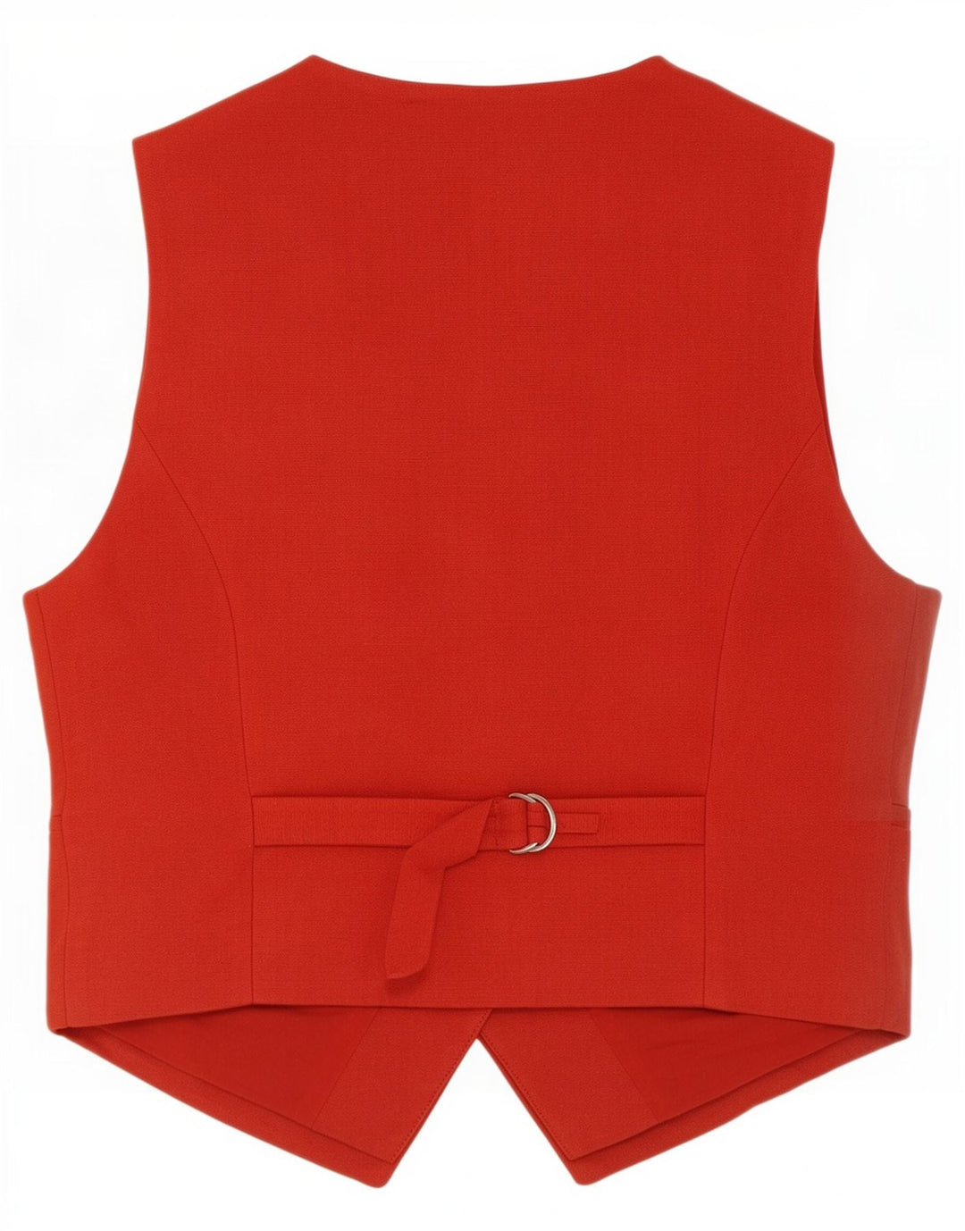 Женский жилет Zara UK 12, средний красный, вискоза
