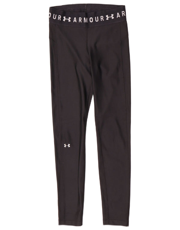 Женские леггинсы с рисунком Under Armour Heat Gear UK 12, средние, черные