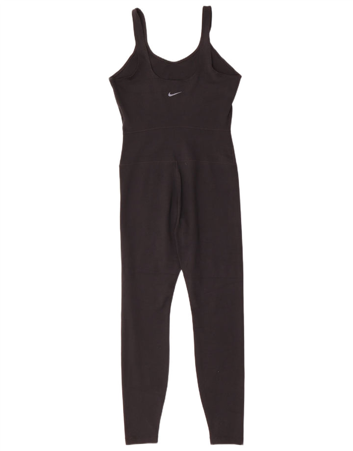 Женский комбинезон без рукавов Nike Dri Fit UK 8, маленький черный полиэстер