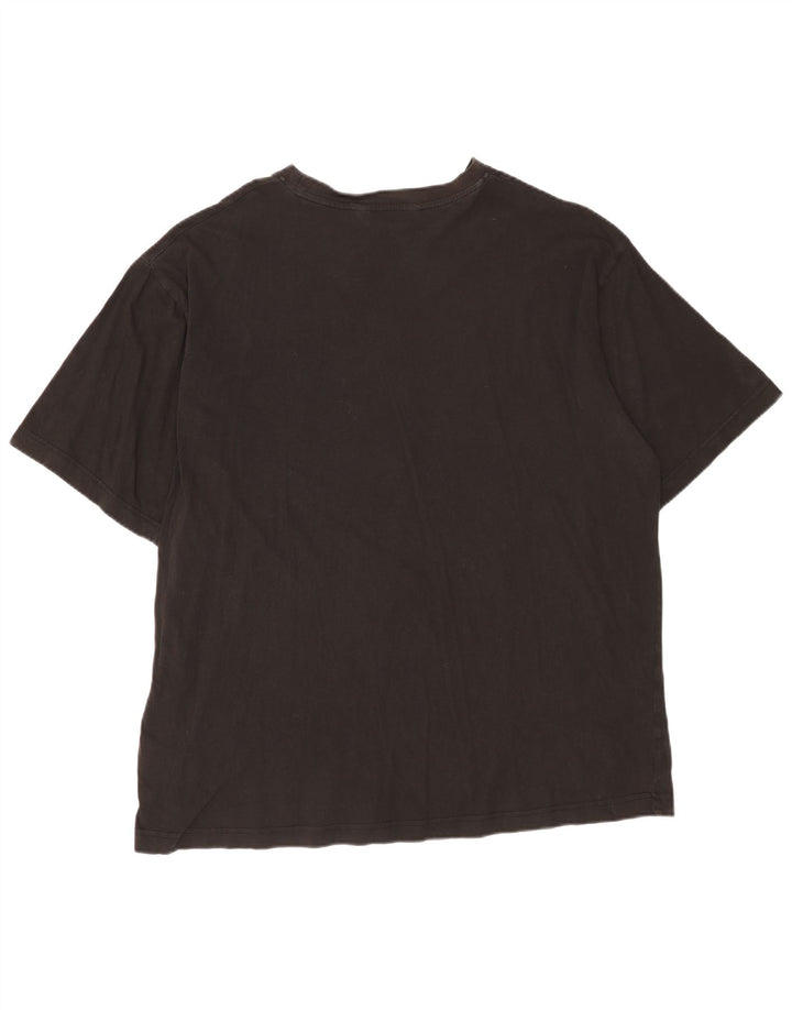 Мужская футболка Kappa Top 4XL, черный хлопок