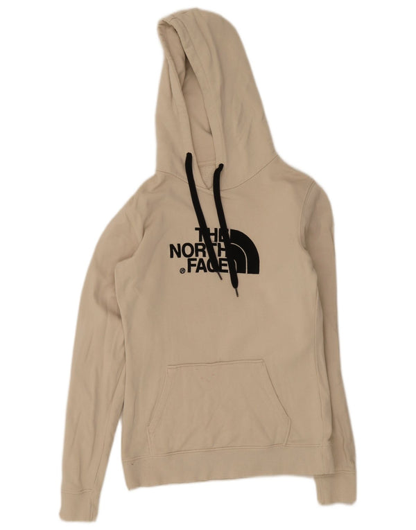 Женский джемпер с капюшоном с графическим рисунком The North Face UK 6 XS, бежевый хлопок