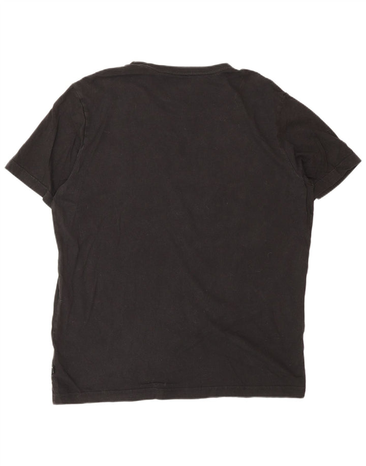 Мужская футболка с рисунком PUMA, большой черный хлопок