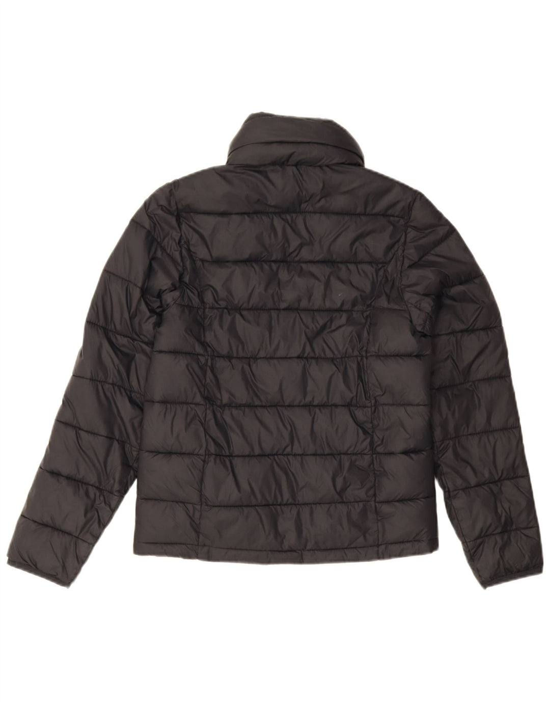 Женская стеганая куртка Abercrombie & Fitch UK 2 2XS, черный полиэстер