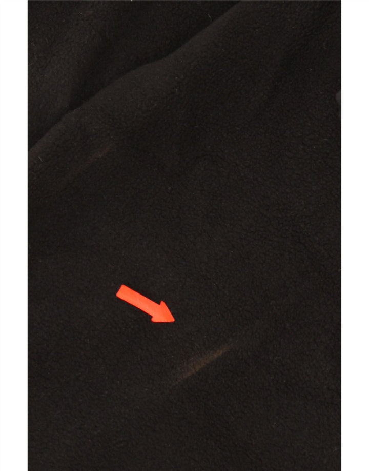 Мужская флисовая куртка Marks & Spencer UK 42 XL, черный полиэстер