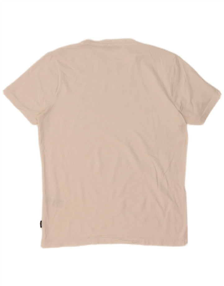 Мужская футболка Liu Jo Top из белого хлопка среднего размера