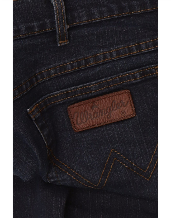 Мужские прямые джинсы Wrangler Texas Stretch W38 L32, темно-синий хлопок
