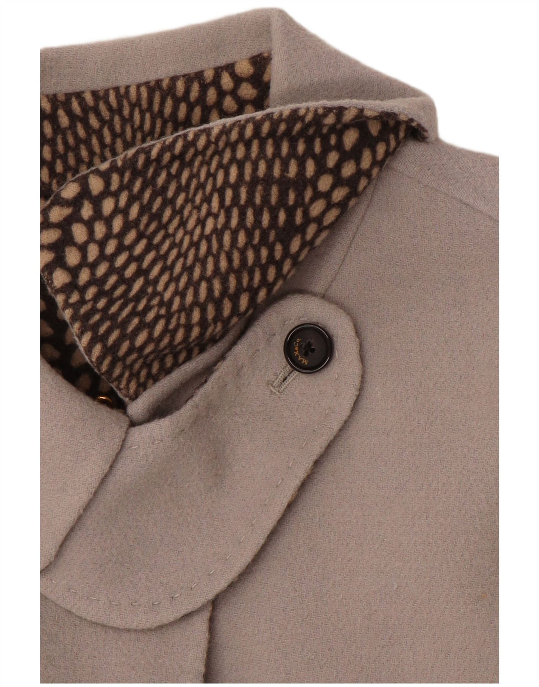 ВИНТАЖНОЕ Женское Пальто UK 14 Большое Серое