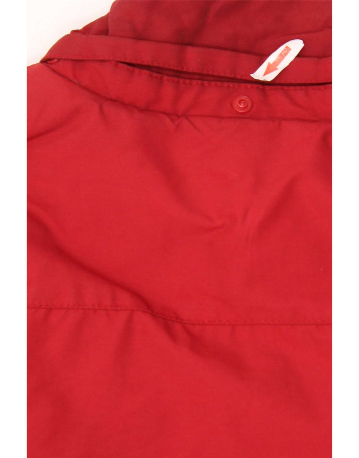 Пуховик Woolrich для девочек 13–14 лет, красный хлопок