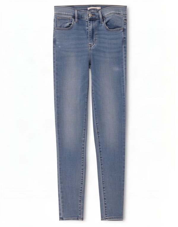 Женские джинсы суперскинни Levi's 720 с высокой посадкой W28 L32, синие, хлопок