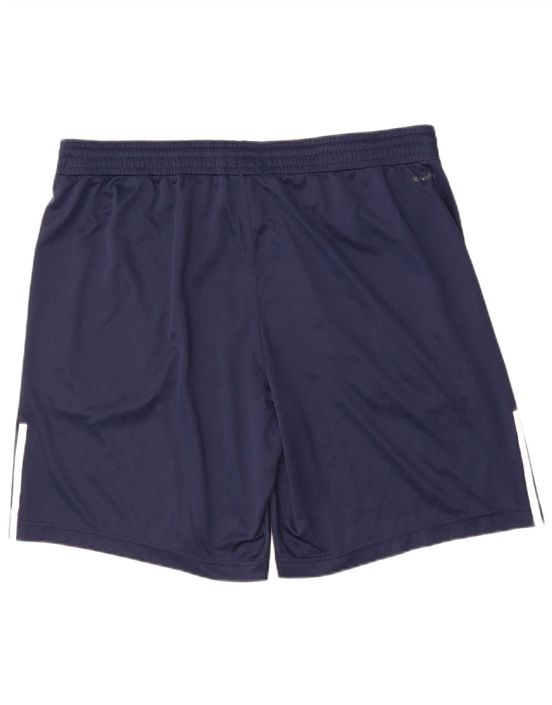 Мужские спортивные шорты Adidas Climalite XL темно-синие из полиэстера