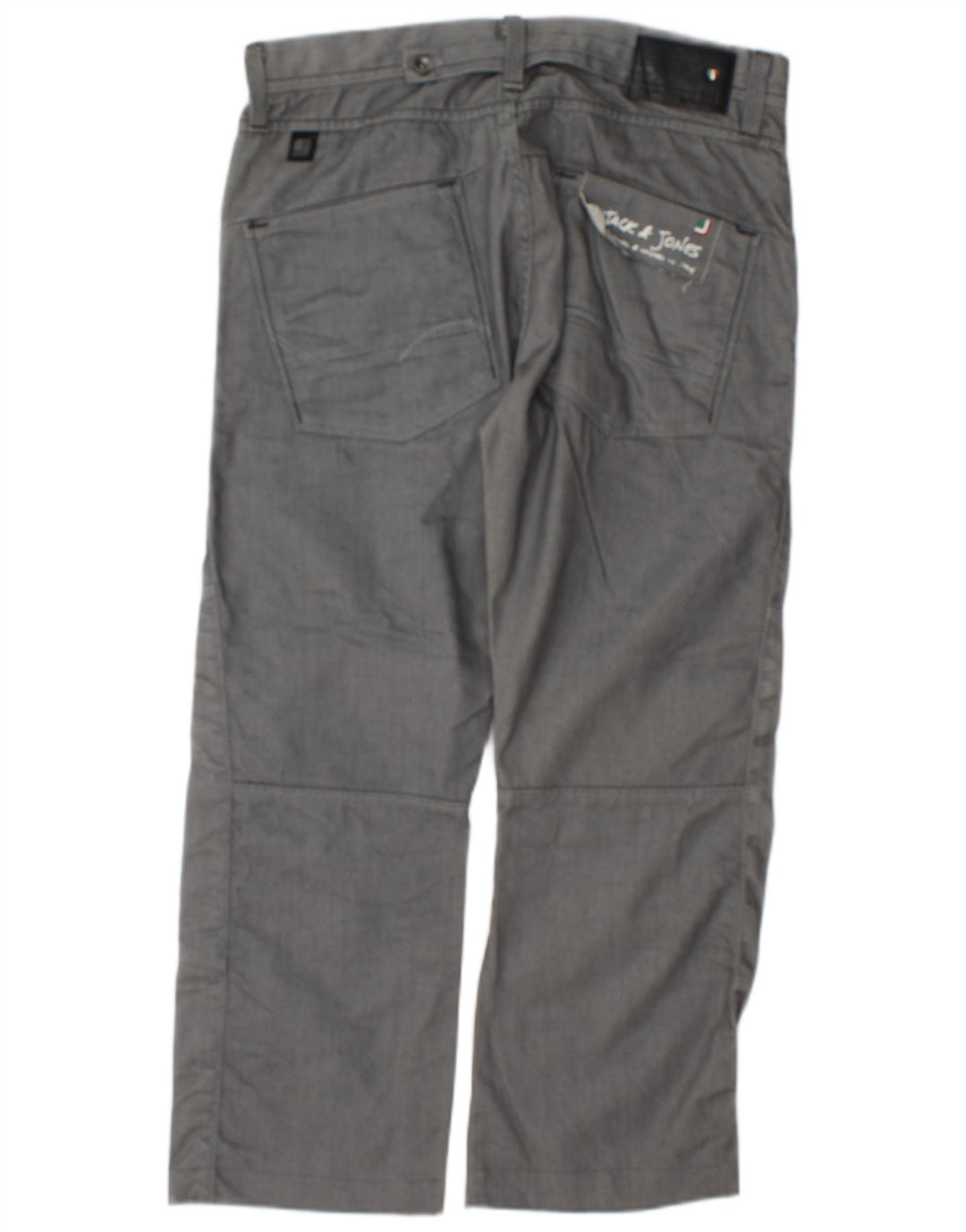 Мужские прямые брюки чинос Jack & Jones W32 L27 серые