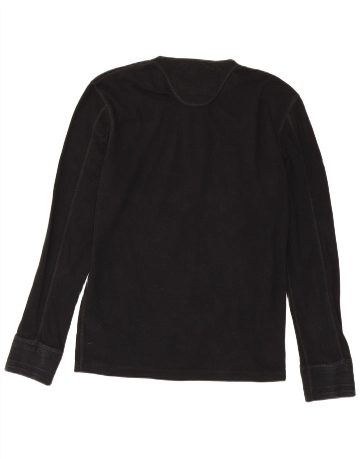 SUPERDRY Мужской топ Heritage с длинным рукавом XL, черный хлопок