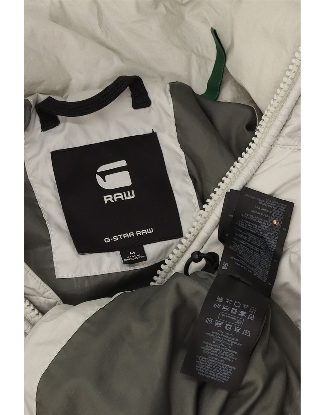 Мужская стеганая куртка G-STAR UK 38 средний серый полиэстер