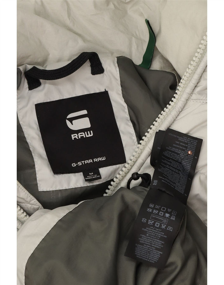 Мужская стеганая куртка G-STAR UK 38 средний серый полиэстер